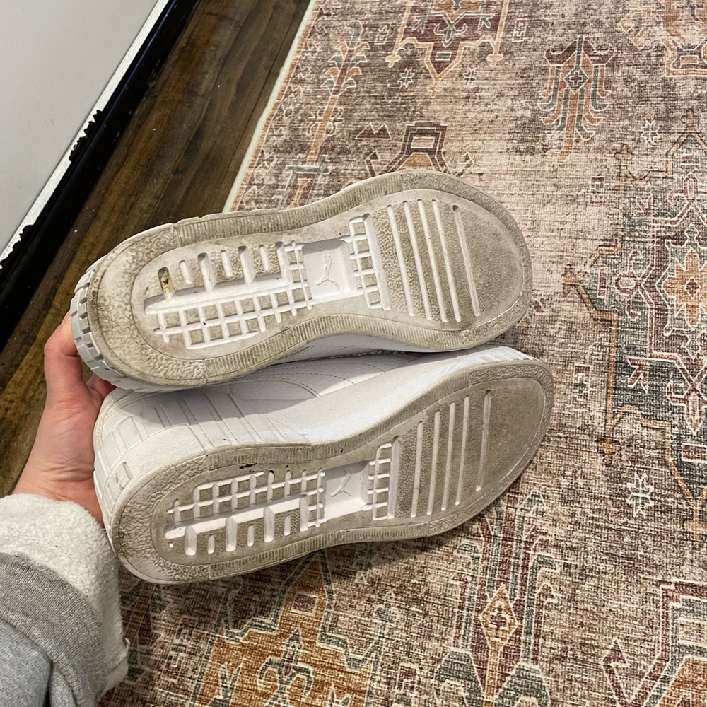 Puma Cali Wedge White Sneakers Women - Picture 5 of 7
